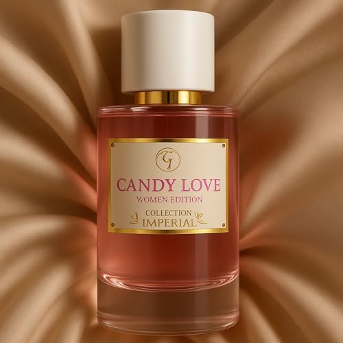 Candy Love Perfume for Women β Sweet & Addictive Vanilla Caramel Scent β Long Lasting French Extrait de Parfum β Luxury Gift Box Presentation β 1.7 FL OZ