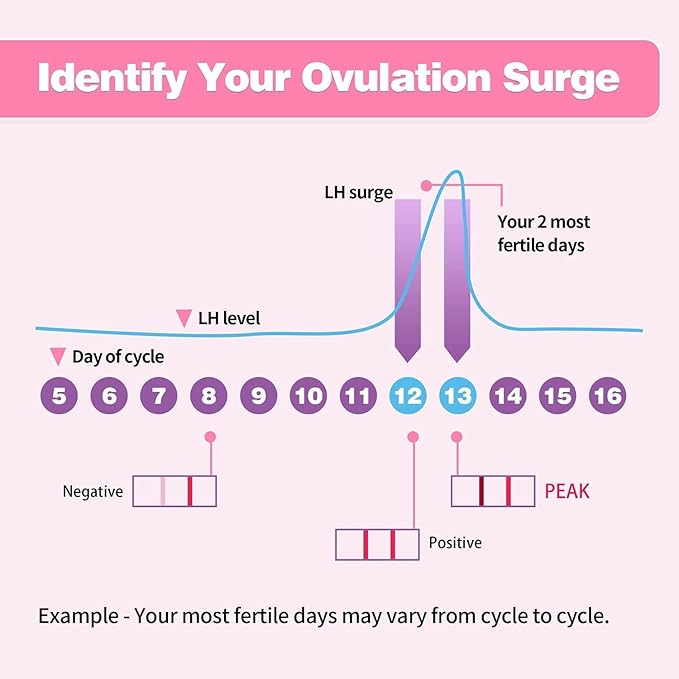 Ovulation Test Strips 50 and Pregnancy Tests 70, HEAL-CHECK Bulk Ovulation Predictor Kit for Women TTC, Over 99% Accuracy, Easy to Use at Home, Individually Wrapped, FSA HSA | 50LH+70HCG+120 Urine Cup