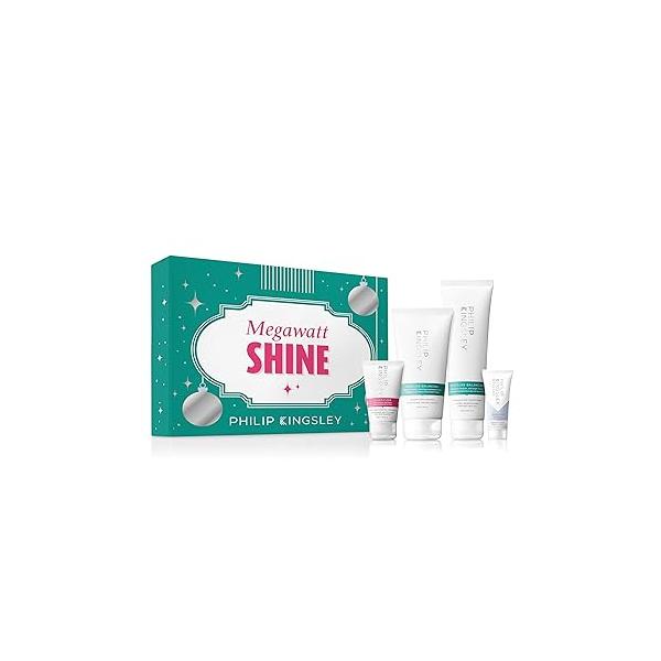 PHILIP KINGSLEY Retro Christmas Collection Super Strength Stocking Filler - Includes Elasticizer Deep-Conditioning Hair Mask Treatment and Elasti-Styler 5-in-1 Pre-Styling Serum