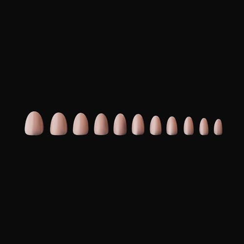Apres Neutrals Gel-X Margot Box Of Press On Nails, 11 Sizes 00-9, Soft Gel Nail Tip Box (150pcs) (Almond Extra Short, 150)