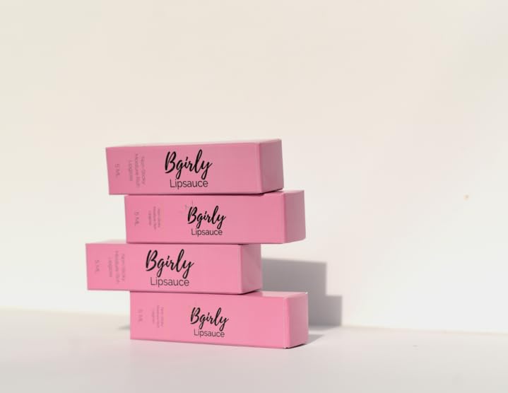 | Handmade, Vegan, Moisturizing Lip Gloss, Non-Sticky Lip Gloss (Latte)