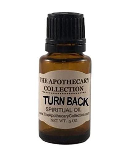 TURN BACK Spiritual Oil (aceite) for Hoodoo, Voodoo, Santeria, Wicca, Rootwork, & Spells