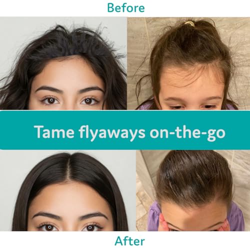 T is for Tame Taming Gel Wand – Natural Flyaway Tamer for Kids & Adults – Smooths Baby Hairs, Frizz & Static – Alcohol-Free, Vegan & Cruelty-Free Hair Styling Gel – 0.5 oz
