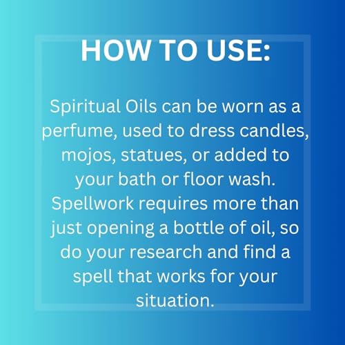 Irresistible Spiritual Oil (aceite) for Hoodoo, Voodoo, Santeria, Wicca, Rootwork, & Spells