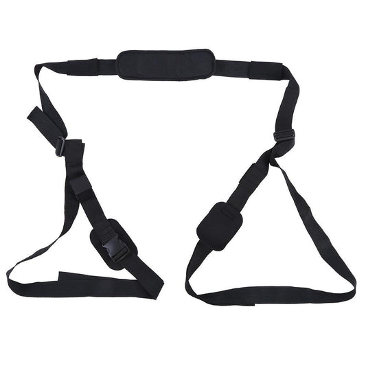 Keenso Surfboard Carrying Strap, Portable Adjustable Nylon Carrying Strap for Kayak Canoe Surfboard with Paddle Loop