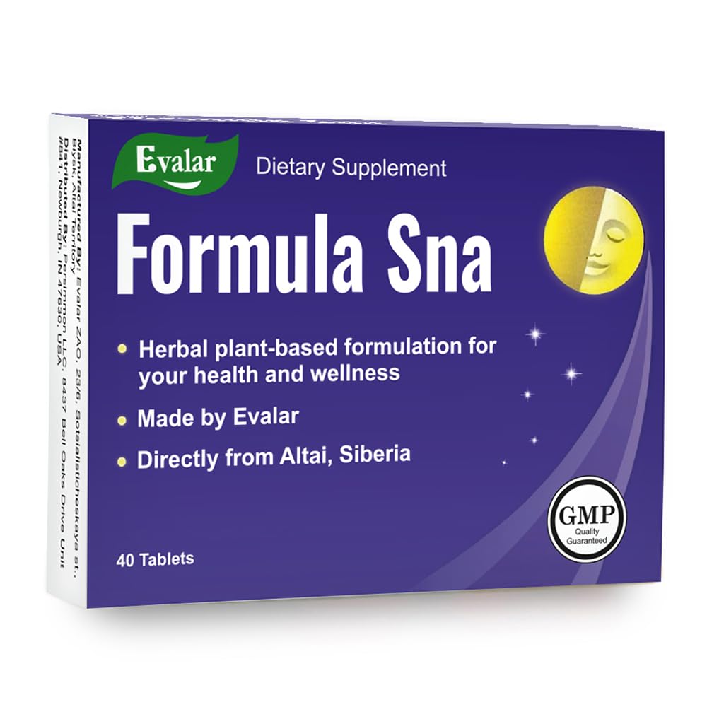 Siberian Herbal Formula Sna Evalar 40 Tablets 500mg