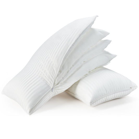 Dormirpilow Adjustable Layer Pillows,Assembled Bed Pillow,Luxury Queen Pillows Set of 2 for Back,Stomach or Side Sleepers,Queen (Pack of 2)