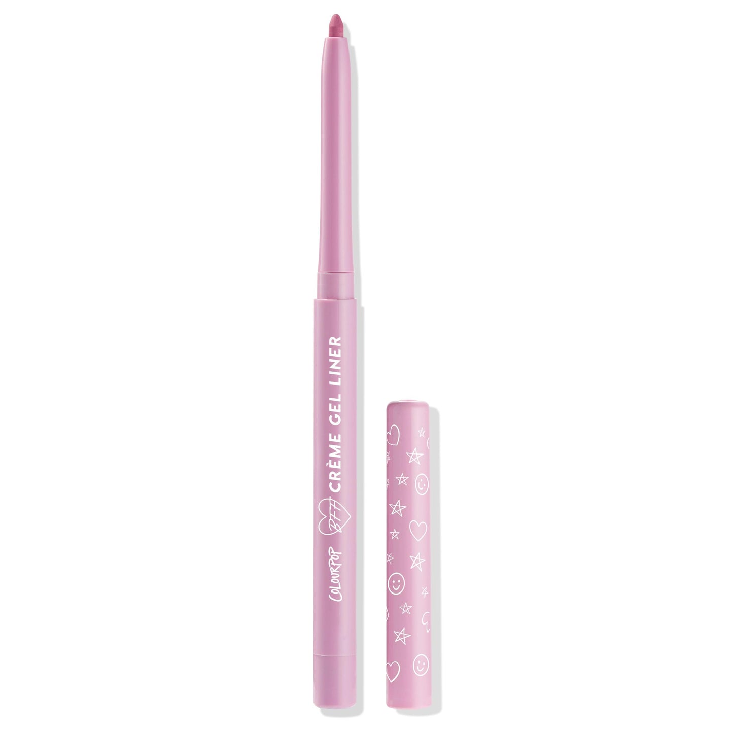 ColourPop BFF Crème Gel Liner - Waterproof Gel Eyeliner Pen with a High-Pigment & Buildable Formula - Colored Eyeliner with 18-Hour Wear - Amethyst (0.01 oz)
