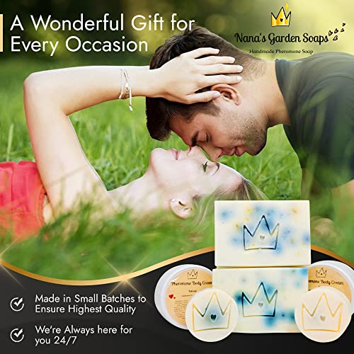 Nana's Garden Pheromone Soap Bar 4oz Womens (Copulin + Androstenol) [2 Pack]