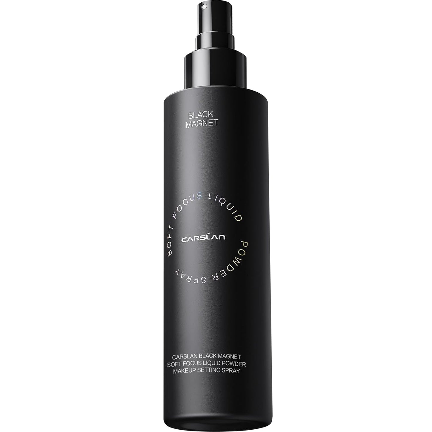 1.0 Soft Focus Pressed Setting Powder + Black Magnet Setting Spray, Longwear Oil Control, Waterproof Combo, All Day Longlasting Makeup Set
