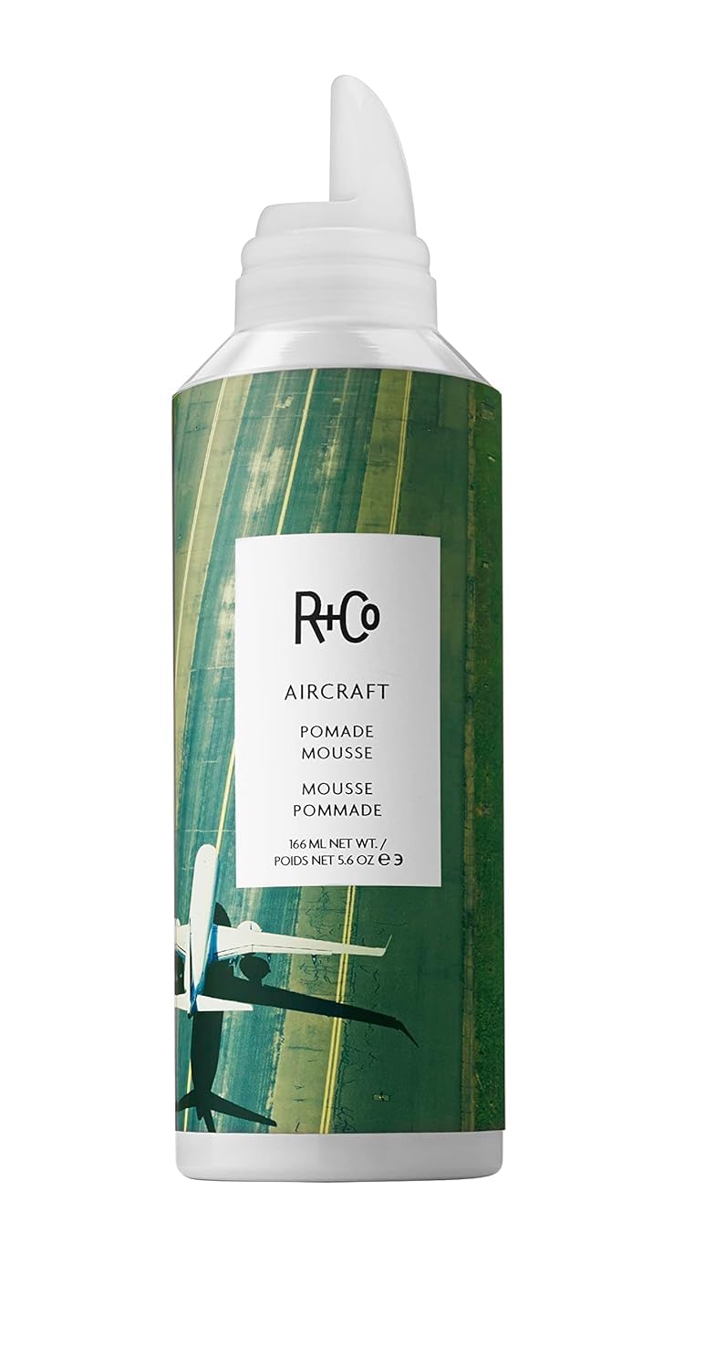 R+Co AIRCRAFT Pomade Mousse 166 ml / 5.6 oz