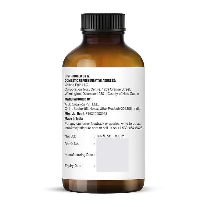 MAJESTIC PURE Tea Tree Essential Oil with Glass Dropper | 100% Pure and Natural Tea Tree Oil | Premium Grade Essential Oils for Diffusers, Skin, Aromatherapy, Massage | 3.4 Fl Oz (Pack of 2)