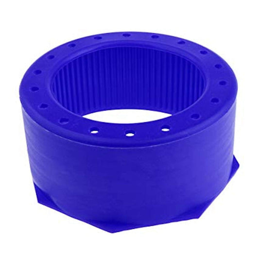 TRIDENT Hex Edge 7.25” Tank Boot for Flat Bottom Aluminum Tanks (Blue)