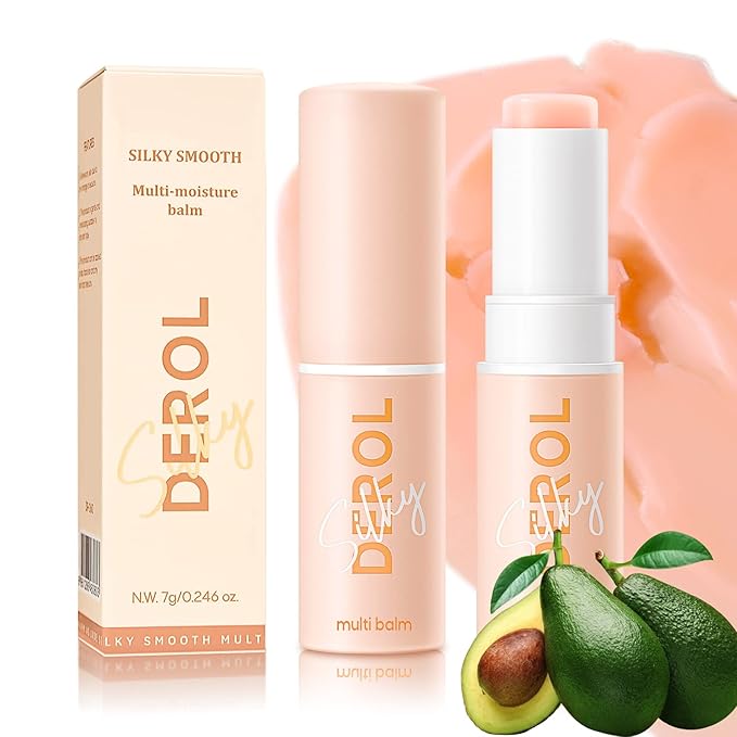 1PCS Wrinkle Repair Moisturizing Multi Balm Stick, Anti-wrinkle Face Balm Eye Balm Body Hydrating Face Moisturizer, Wrinkle Balm Stick Face Skin Collagen Moisturizer for Dry Skin (7g/0.246 oz)
