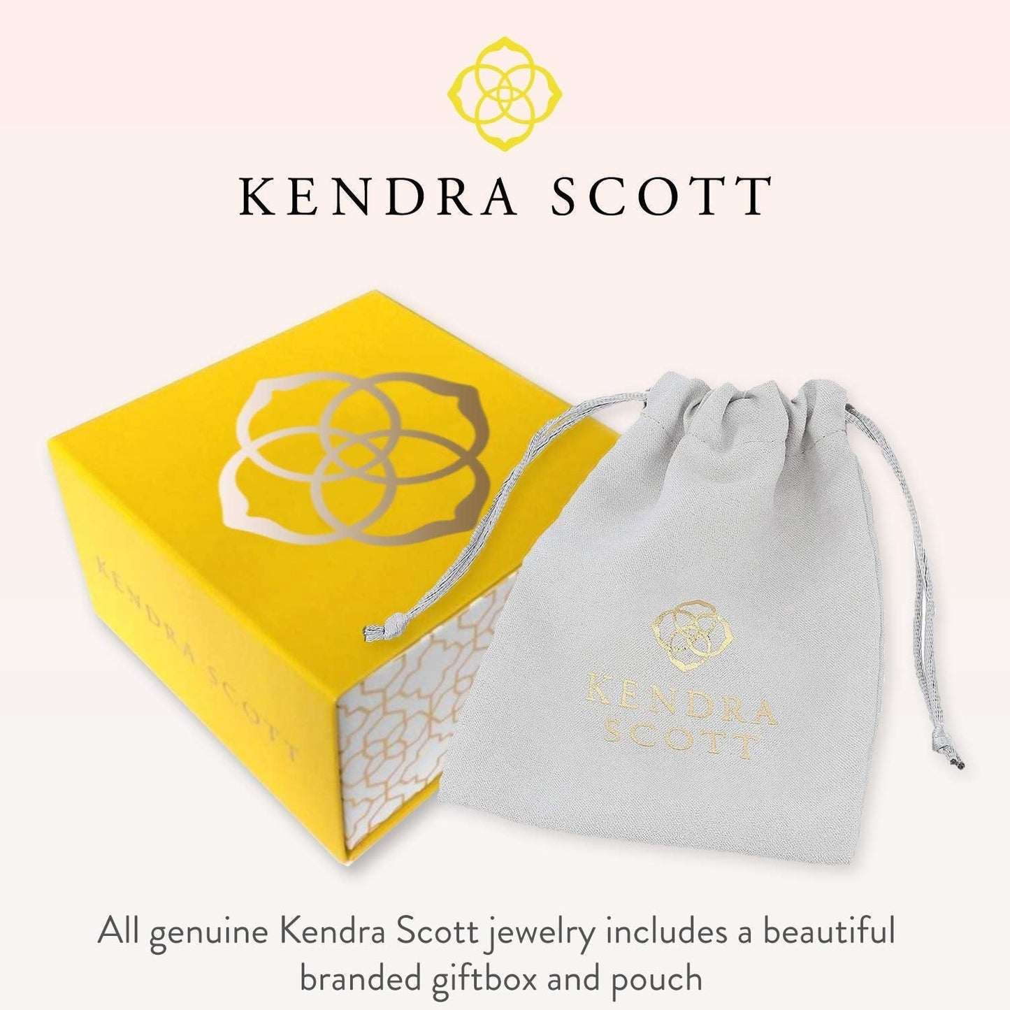 Kendra Scott Fern Pendant Necklace for Women, Dainty Fashion Jewelry, Bright Silver-Plated