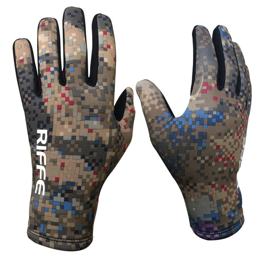 Riffe Amara Camo Neoprene Gloves