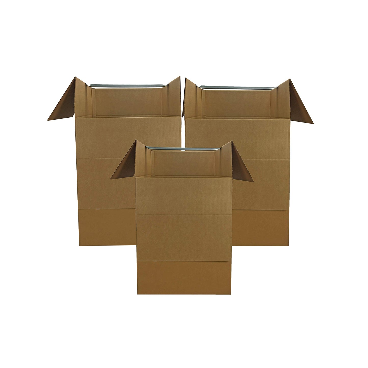 Uboxes Larger Wardrobe 24 x 40-Inches Moving Boxes, Bundle of 3