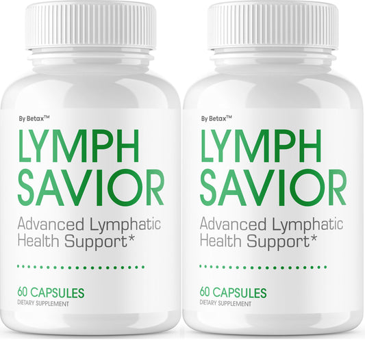 (2 Pack) Lymph Savior - Official Lymph Savior Capsules Advanced Formula with All Natural Ingredients, LymphSavior Pills for Wellness & Overall Health Support Reviews, 120 Capsules for 2 Months