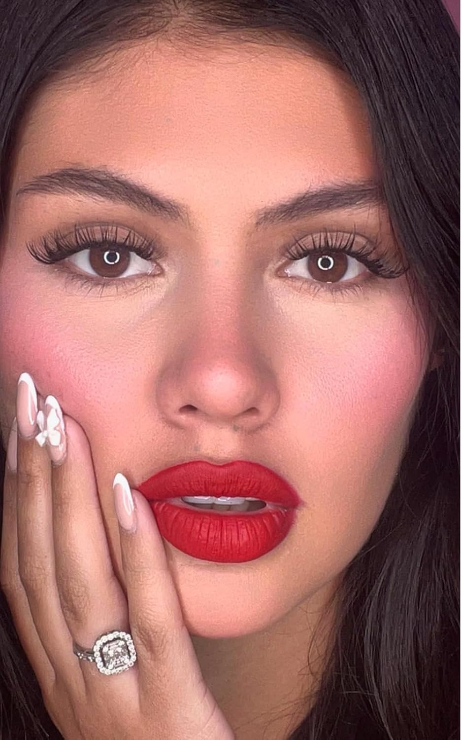 Lash Clusters LAUBESS Individual Lashes Waterproof Eyelash Clusters Mixed Tray Cluster Eyelash Extensions Soft Cluster Lashes for Beginners(40D-D-10)