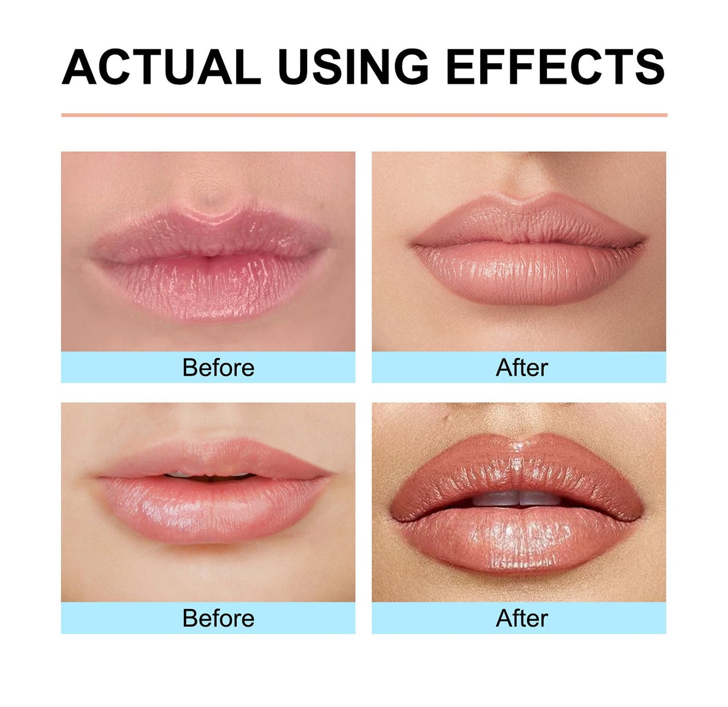Longwear Peel-off Lip Stain Marker Peel Off with Vitamin E - Smudge-Resistant Lip Liner & Base for All Skin Types (07#)