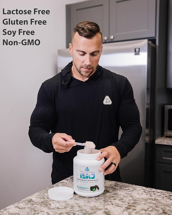 Core Nutritionals ISO, 100% Micro Filtered, Zero Artificial Fillers, 25g Whey Protein Isolate, 32 Servings (Chocolate Decadence)