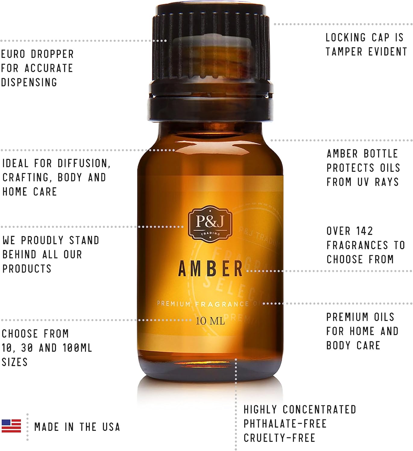 P&J Trading - Rosemary Scented Oil 30ml - Fragrance Oil for Candle Making, Soap Making, Diffuser Oil