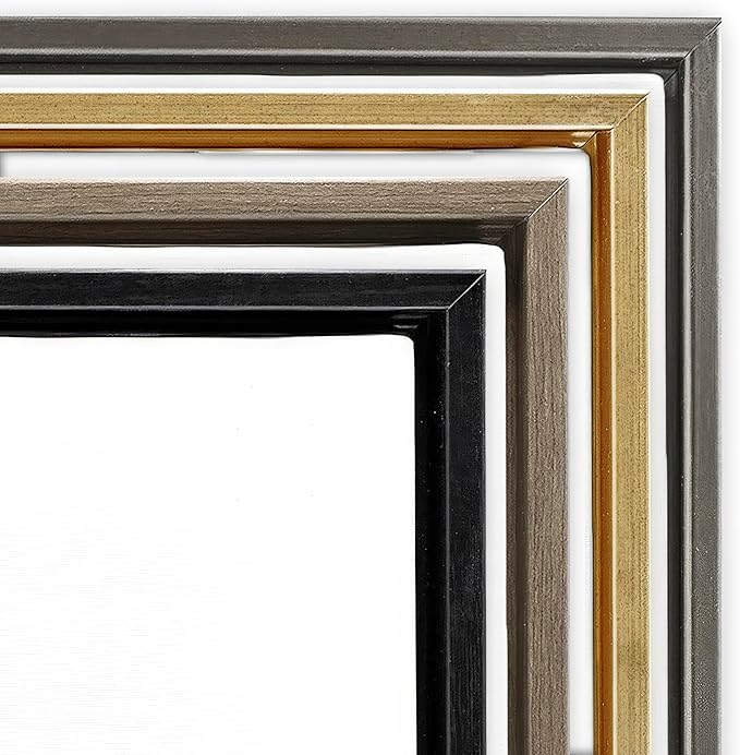 Stupell Industries Abstract Mindfulness Exercise Framed Floater Canvas Wall Art Design by Tim Parker, Black Floater Frame, 21 x 17