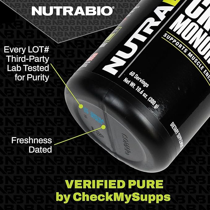 NutraBio Classic Whey Protein Powder- 25G Protein Per Scoop - Full-Spectrum Amino Acid Profile - No Fillers, Artificial Colors, Preservatives - (Banana Cream Pie, 5 Pounds)
