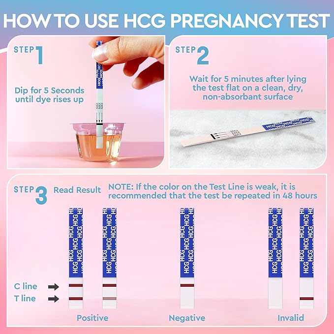 Pelvana 70 Ovulation and Pregnancy Test Strips Combo Kit - 50 LH Ovulation Test Strips + 20 HCG Pregnancy Tests - Identify Your Peak Fertility Days - Ideal for Women Trying to Get Pregnant Naturally