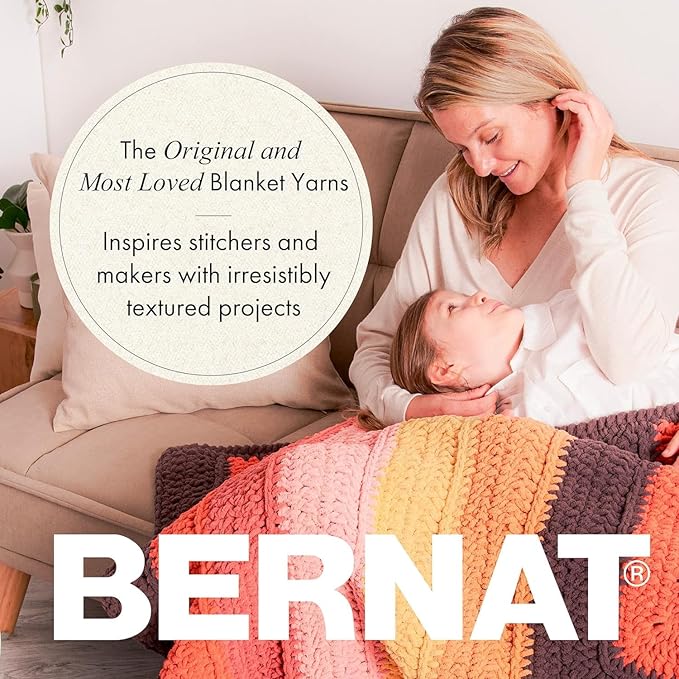 Bernat Burnt Rose Blanket Extra, 1 Pack