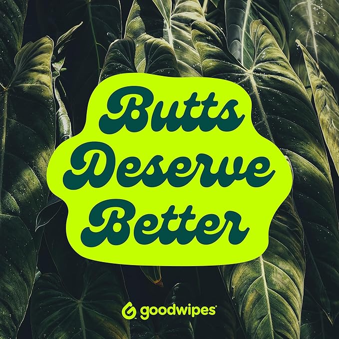 goodwipes Flushable Butt Wipes - Extra Large Adult Wet Wipes For Women & Men - Bathroom Essentials - Sewer & Septic Safe - Lavender, 418 Count (8 Packs + 1 Travel)