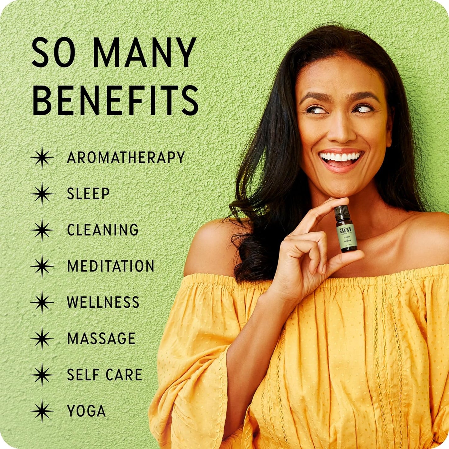 The Best Ocean + Salt Essential Oil Roll-On Blend- Premium Grade- Pre-Diluted in Coconut Oil- Ready to Use- 10 ml (.33 fl oz)