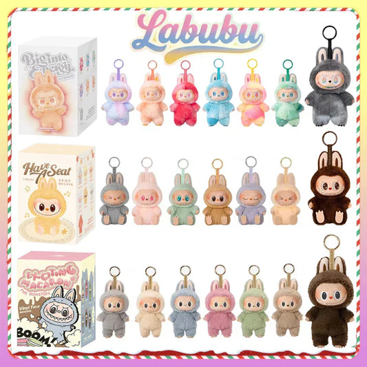 Popmart Labubu Monsters Vinyl Pendant Blind Box Keychain