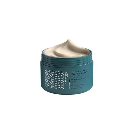 GYADA Strengthening and Repairing Hair Mask with Spirulina - Hydrating & Nourishing for Dry Damaged Anti Loss Vegan Green Formula Cruelty Free 8.45 Fl Oz