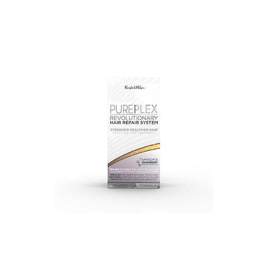 Knight & Wilson PUREPLEX Revolutionary Hair Repair System for stronger healthier hair after just one treatment. Repairs, Rebuilds and Protects with deep conditioning technology