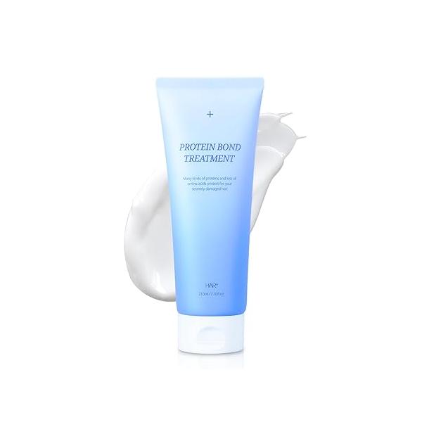 HAIR PLUS Velvet Protein Hair Treatment | Deep Conditioning Mask for Dry Damaged Moisturizer & Care Products Women (210ml, 7.1oz)
