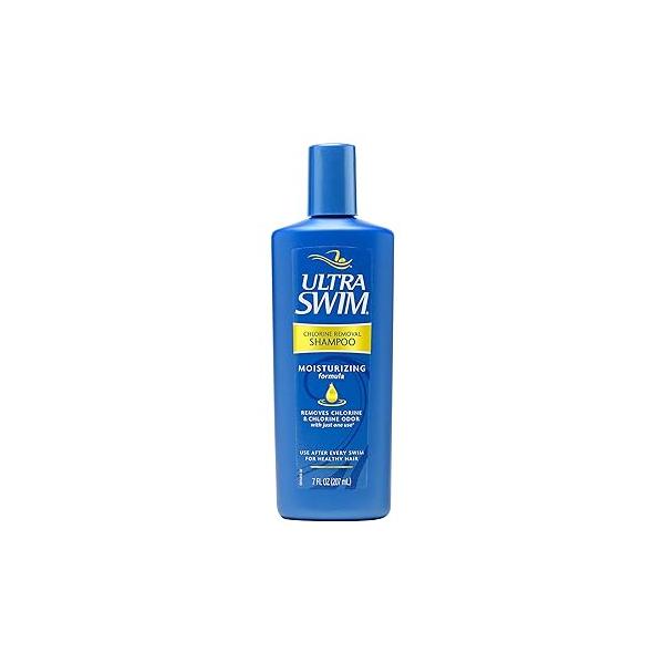 Ultra Swim Chlorine Removal & Hard Water Treatment Moisturizing Shampoo, 7 Ounce