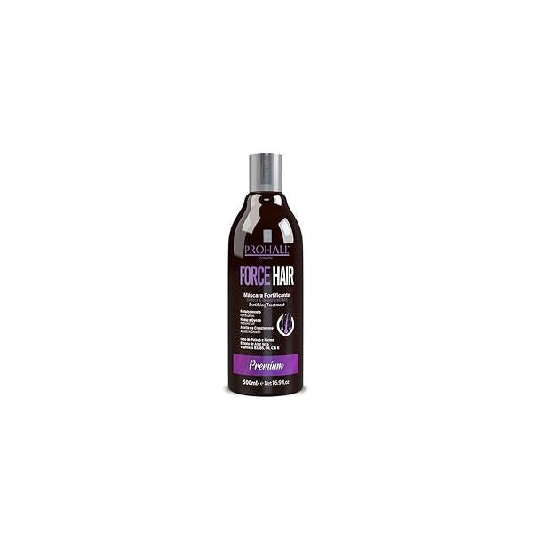Prohall Cosmetic Force Hair Mask for Dry Damaged hair & Growth - masks to Prevent Breakage Thinning Hair, Products Women and men, Natural (16.9 fl.oz)