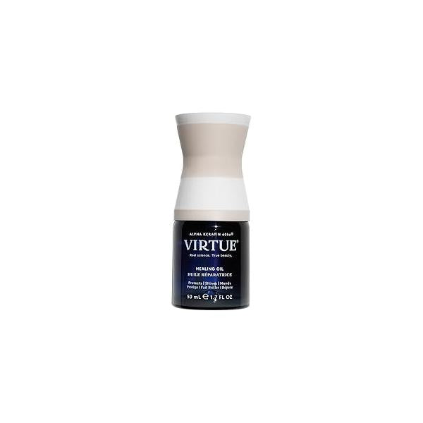Virtue Healing Hair Oil, Treatment Serum for Damaged Hair, Shake to Activate, Color Safe, 1.7 Fl Oz
