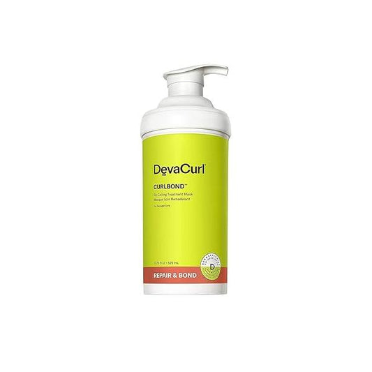 DevaCurl CurlBond Re-Coiling Treatment Mask | Helps Re-Link Broken Bonds Improves Strength Protects From Future Damage All Curl Types