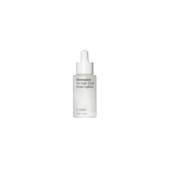 Nécessaire The Scalp Serum. 5% Capixyl™ + 1% Hyaluronic Acid For Fuller, Thicker, Healthier Hair. Fragrance-Free. Approved by the National Eczema Association. 1 fl oz