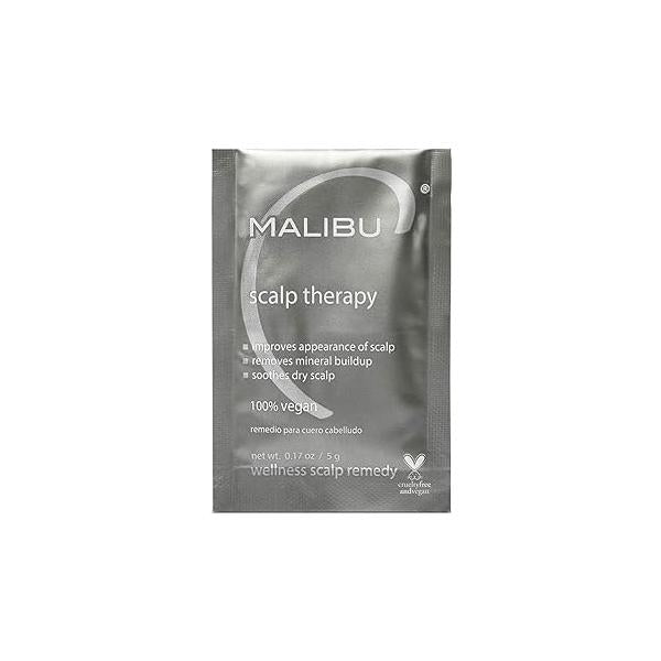 Malibu C Scalp Therapy Wellness Remedy - Dry Treatment to Soothe and Moisturize Skin with Vitamin Zinc Gluconate Restores Manageability